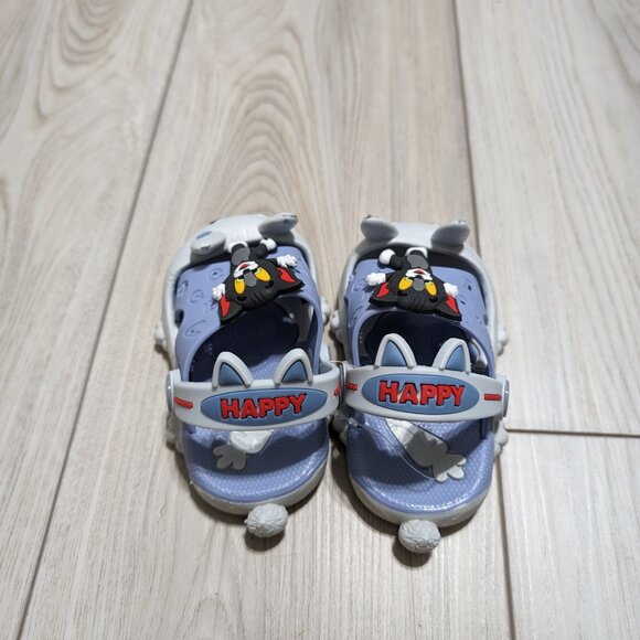 Cute TOM Slingback Clog Slip-on Shoes for Boys & Girls Size 12M-2Y  Green/Pink - Picture 7 of 15